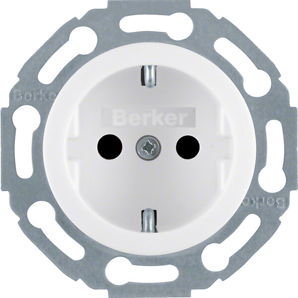 Hager/Berk Steckdose pws/gl 1-fach 4755